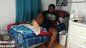 diaper wetting training with ebony