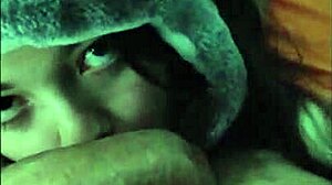 She just can't resist sucking me every time, submissive teen.