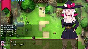 Petite Witch Cries In Intense Massage Chair Scene