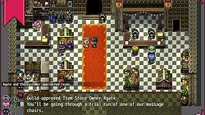 Petite Witch Cries In Intense Massage Chair Scene