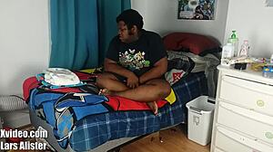 diaper wetting training with ebony