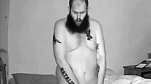 Bella booty rides toys bent over.