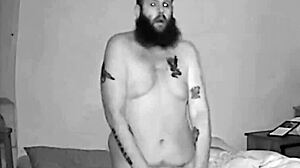 Bella booty rides toys bent over.