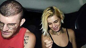 Couple Fucks Bareback In Uber