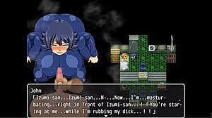 Want to see Todoroki's big tits in hentai blowjob and facial?