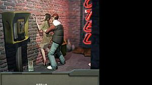 I fuck against the wall at the office