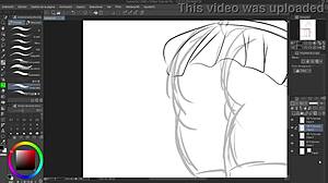 i drew gravity rush kat flashing, but messed up the speedpaint