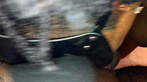 step sister eating syrup off my cock