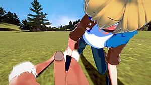 Wow! Ezreal and Braum in Hardcore League of Legends Yaoi Action!