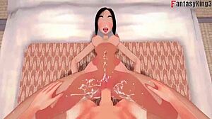 i watch fa mulan fucking hard with ahegao face... full fantasyking3