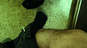 Quick Closet Sex with Fat Amateur in Doggystyle