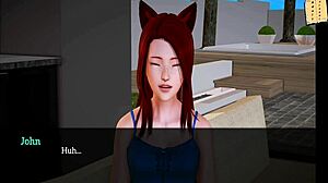 My new family 210 in this 3D anime hentai homemade game.