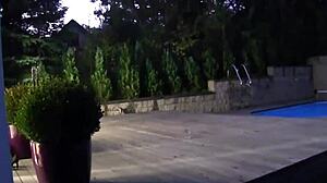 I drilled the glam slut hard