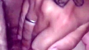 homemade amateur video with pa in casual chat