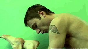 Amateur Hunk's Tight Ass Fucked Hard