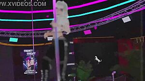Wow, vrchat pole dancing is so exciting!