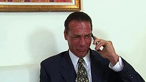 Hot Asian slut fulfills big white cock's fantasy.