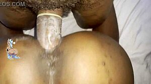 Petite Caribbean babe gets her tight pussy drilled hard by sexy stud. Wild action unfolds!