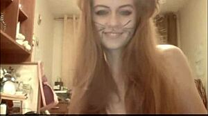 teen couple's intimate webcam blowjob and sex session