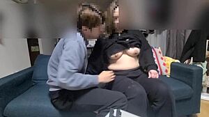 Wife's intense fellatio extraction session!