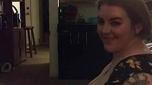 Chubby BBW Feels Big Dick