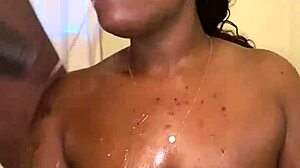 Feeling The Thrill As Thick Throat Goat Sucks Big Black Cock Before Missionary Fucking