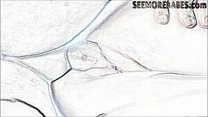 Slow fuck evokes deep erotic emotions in intimate sex session.