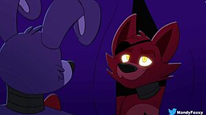 Foxy and Bonnie Explore Wild Intimate Moments Together