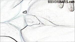 Slow fuck evokes deep erotic emotions in intimate sex session.