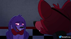 Foxy and Bonnie Explore Wild Intimate Moments Together