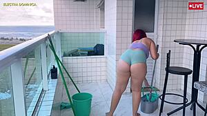 Hiring A Maid In Shorts