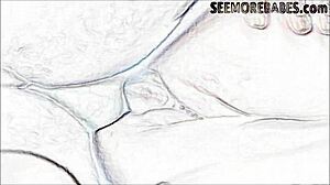 Slow fuck evokes deep erotic emotions in intimate sex session.