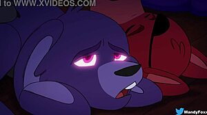 Foxy and Bonnie Explore Wild Intimate Moments Together