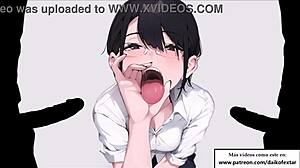 Immersive bukkake audio with deepthroat blowbang and jerk off instructions in Spanish