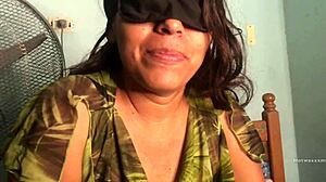 i command the submissive girl to suck my cock and obey