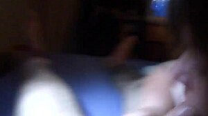 Home made amateurs in casual setting