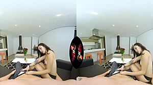 Yo, wanna try pounding this tiny Latina teen’s tight pussy?