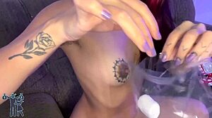 Latina Femdom Sends Ass-Flavored Marshmallow to Old Cuckold