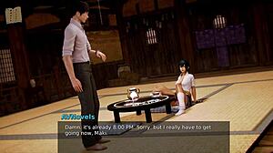 Exploring Academy 161 in Anime Game World