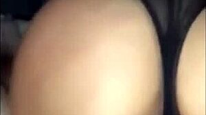 Real amateur blonde bends over for doggystyle fucking