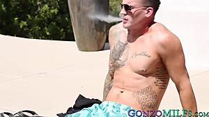 Tattooed Stud Dicks a Handsome MILF in Doggystyle and Missionary!