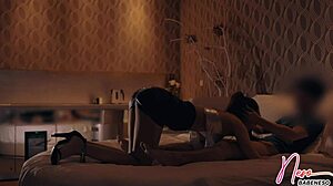 Finger In, Slut Babe Sucks and Rides with Rough Passion