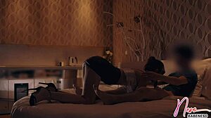 Finger In, Slut Babe Sucks and Rides with Rough Passion