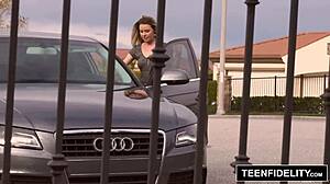 Watch Aubrey Sinclair Get Fucked By Her Lover. Then She Receives A Facial!