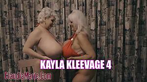 claudia marie lesbian sex with kayla kleevage