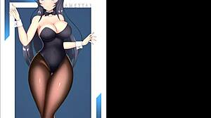 sakurajima mai bunny girl senpai in wild rule 34 anime compilation