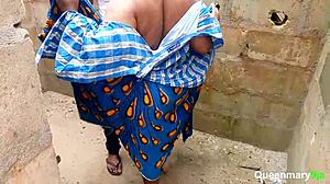 i fucked the madam as the site manager while oga watched