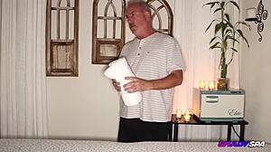 Shady Spa Big Boob Ejaculation Therapy