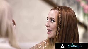 Girlsway - Angry Kenna James Confronts Madi Collins Over Lost Luck Charm