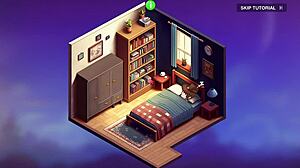 redhead flight attendant in cosplay kicks off honeysun gameplay part 1 with wild action